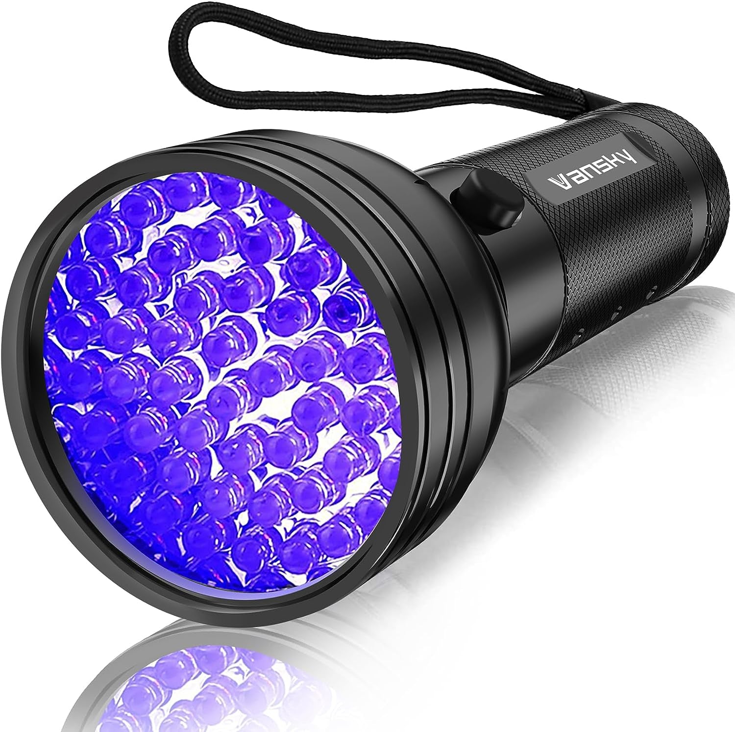 51 LED UV Flashlight Black Light - Ultimate Pet Urine Detector for Dogs & Cats, Perfect for Finding Dry Stains & Bed Bugs, Compatible with Odor Eliminators