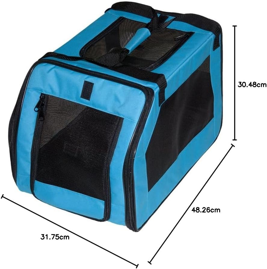 Pet Gear Signature, Pet Car Seat & Carrier for Cats and Dogs up to 20-Pounds, Aqua