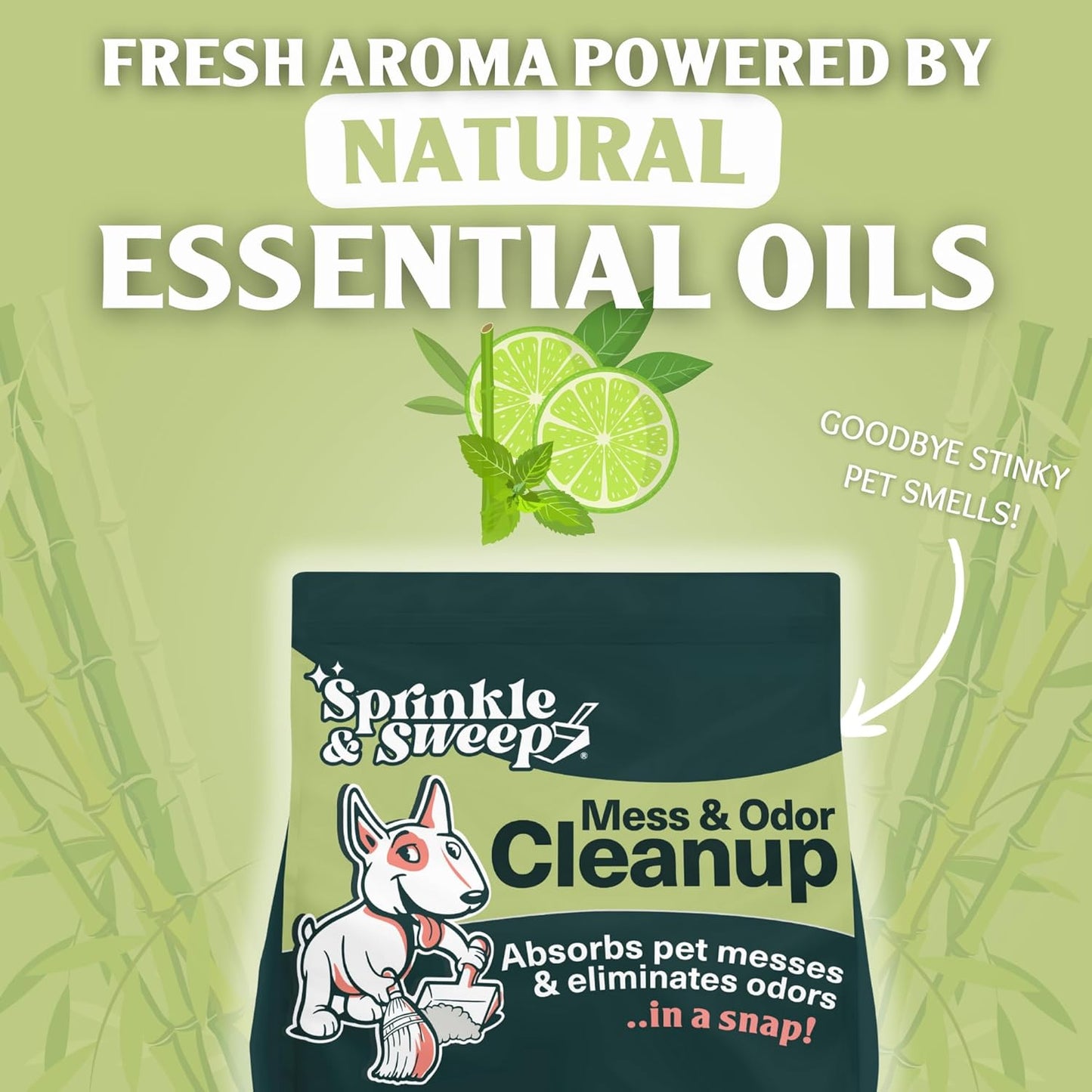 Pet Stain and Odor Remover - Bacteria & Enzyme Cleaner Pet Smell Eliminator for Dog or Cat Urine - Multi Purpose Enzymatic Cleaning Solution (4 Packs)